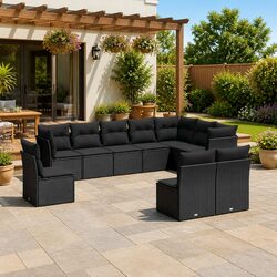 Elevate Your Outdoor Living with 10 Piece Sofa Set