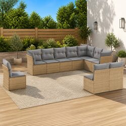 Elevate Your Outdoor Space with This 10 Piece Sofa Set