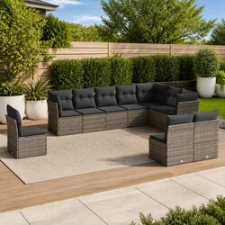 Enhance Your Outdoor Space with a 10-Piece Sofa Set