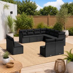 Elevate Your Outdoor Space with this 11-Piece Sofa Set