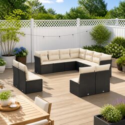 Transform Your Outdoor Space with This 11-Piece Sofa Set