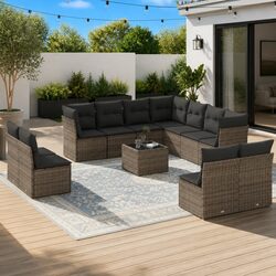 Elevate Your Outdoor Experience with 12 Piece Sofa Set