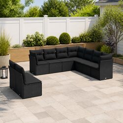 Enhance Your Outdoor Space with 9 Piece Sofa Set