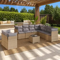 Enhance Your Outdoor Living with This Stylish Sofa Set