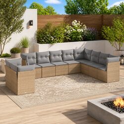 Enhance Your Outdoor Space with this Modular 10 Piece Sofa Set
