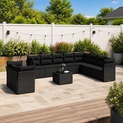 Enhance Your Outdoor Living with This 11 Piece Sofa Set