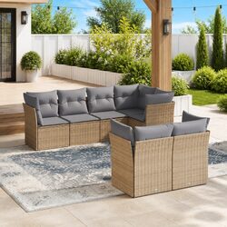 Enhance Your Outdoor Living with a 7 Piece Sofa Set