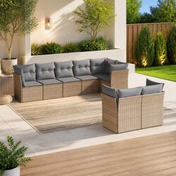 Enhance Your Outdoor Living with 8-Piece Sofa Set