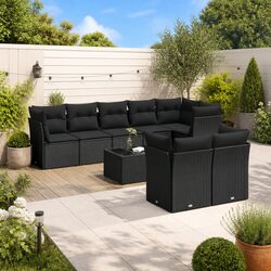 Enhance Your Outdoor Living with This 9-Piece Sofa Set