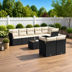 Elevate Your Outdoor Living with This 9 Piece Sofa Set