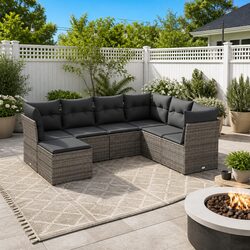 Outdoor Garden Sofa Set: Elevate Your Backyard Space