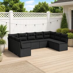 Outdoor 9 Piece Sofa Set for Ultimate Relaxation