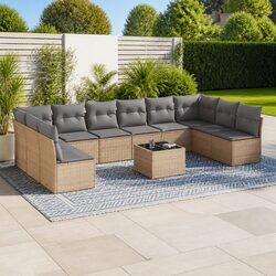 Elevate Your Outdoor Experience with 11-Piece Sofa Set