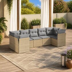 7 Piece Outdoor Garden Sofa Set for Your Patio