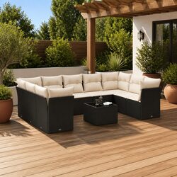 Elevate Your Outdoor Space with a 10-Piece Sofa Set