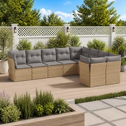 Elevate Your Outdoor Experience with a 9 Piece Sofa Set