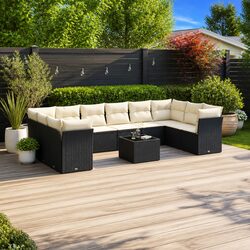 11 Piece Garden Sofa Set: Elevate Your Outdoor Living