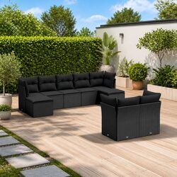 Transform Your Outdoor Area with a 9-Piece Sofa Set