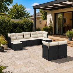 Transform Your Outdoor Area with a 9-Piece Sofa Set