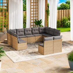 Enhance Your Outdoor Space with 11-Piece Sofa Set