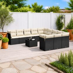 Enhance Your Outdoor Space with 12 Piece Garden Sofa Set