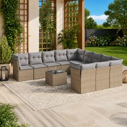 Enhance Your Outdoor Living with 12 Piece Garden Sofa Set