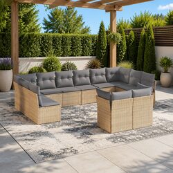 Transform Your Outdoor Space with This 12 Piece Sofa Set