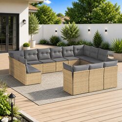 Transform Your Outdoor Space with a 13-Piece Sofa Set