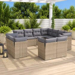 Transform Your Outdoor Space with This 11-Piece Sofa Set