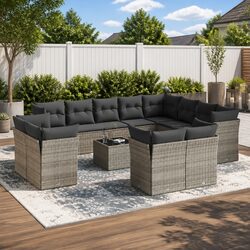 Enhance Your Outdoor Space with 13 Piece Garden Sofa Set