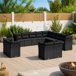 Enhance Your Outdoor Space with 13-Piece Sofa Set