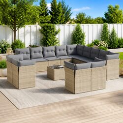 14-Piece Outdoor Furniture Sofa Set for Stylish Patios
