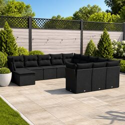 Elevate Your Outdoor Space with 12-Piece Sofa Set