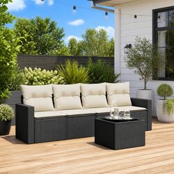 5 Piece Outdoor Sectional Sofa Set for a Stylish Patio