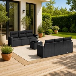 Enhance Your Patio with a 7 Piece Garden Sofa Set