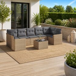 Transform Your Outdoor Space with 8 Piece Sectional Sofa Set