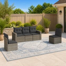 Enhance Your Patio with a Stylish 5-Piece Sofa Set