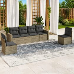 Transform Your Outdoor Space with Grey Sectional Sofa Set