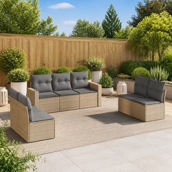 Enhance Your Outdoor Space with 7 Piece Sofa Set