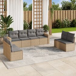 Enhance Your Outdoor Space with an 8-Piece Sofa Set