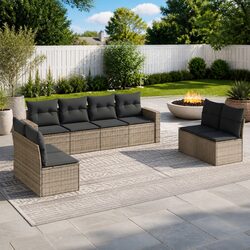 Transform Your Outdoor Space with 8 Piece Sofa Set