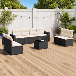 Enhance Your Outdoors with This 9 Piece Garden Sofa Set