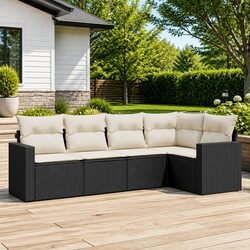 Enhance Your Patio with This 5-Piece Garden Sofa Set