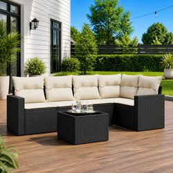 Enhance Your Outdoor Space with a 6-Piece Sofa Set
