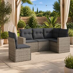 Transform Your Outdoor Space with 5-Piece Sofa Set