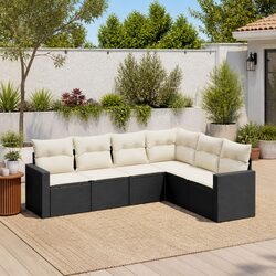 Enhance Your Outdoor Space with 6 Piece Garden Sofa Set