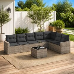 Elevate Your Outdoor Space with this 8 Piece Sofa Set