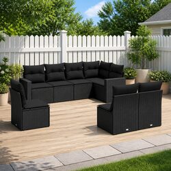 Enhance Your Outdoor Oasis with 8-Piece Sofa Set