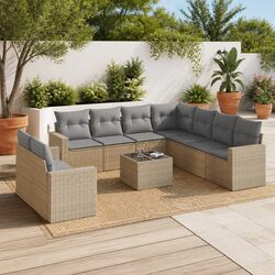 10 Piece Outdoor Sectional Sofa - Transform Your Patio