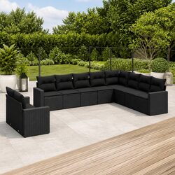 Elevate Your Outdoor Space with 10-Piece Garden Sofa Set